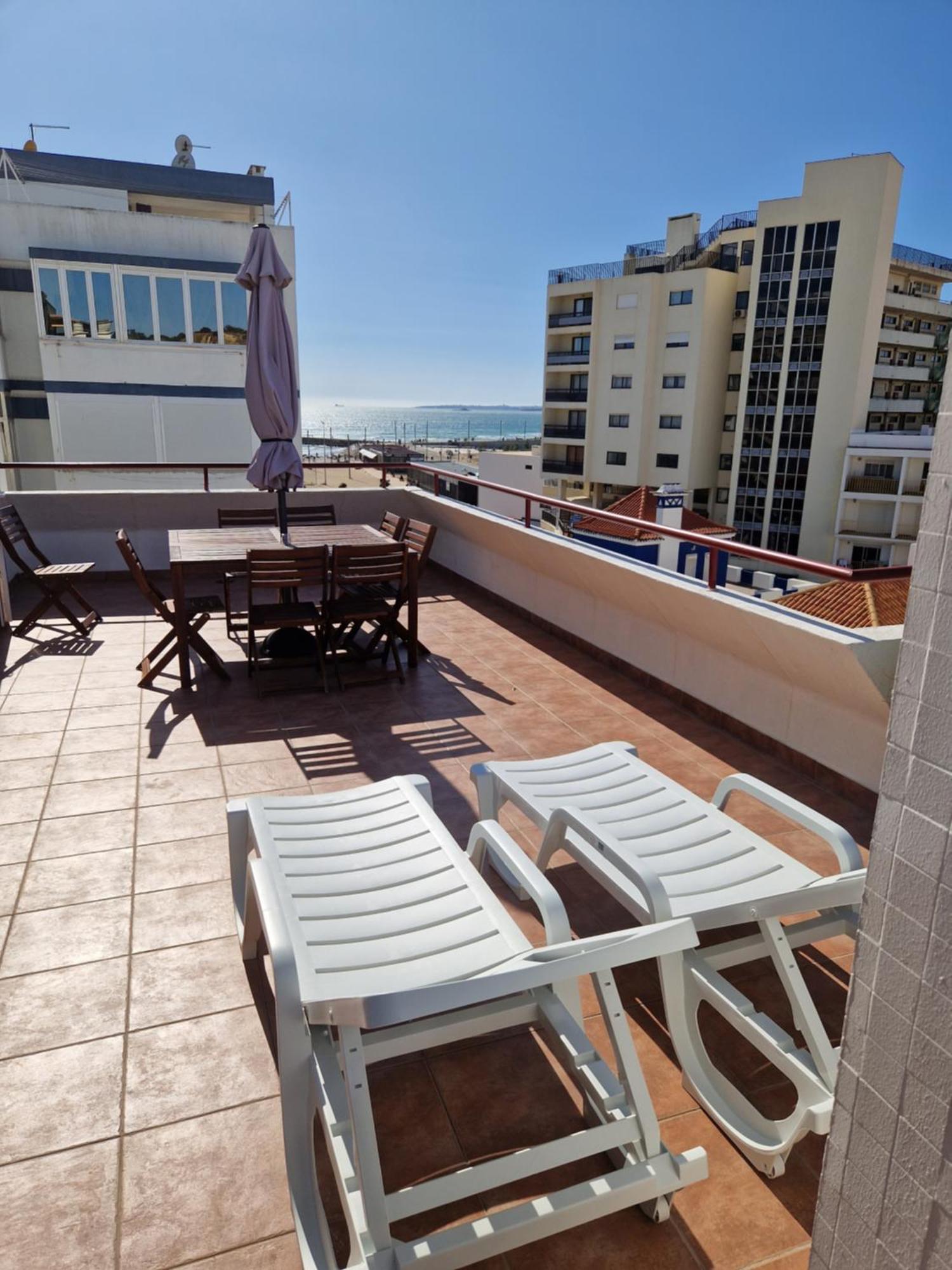 Apartamento Amazing Terrace Costa Da Caparica Habitación foto